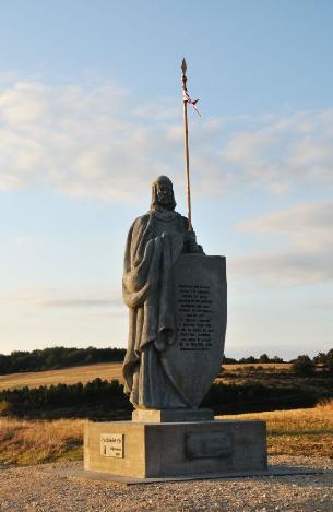 FOTOEstatua del Cid en Mecerreyes