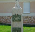 Monumento a los desaparecidos en la Guerra Civil.